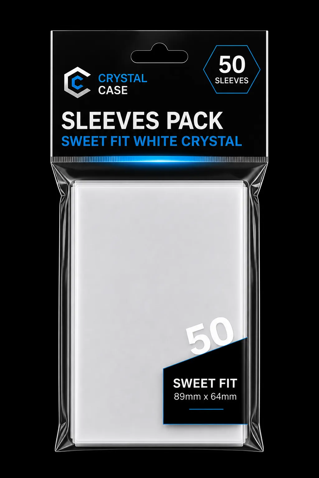 Sleeves sweet fit crystal x50
