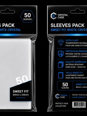 Sleeves sweet fit crystal x250